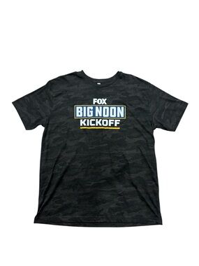 Fox Dark Gray Heather Tee with White Logo